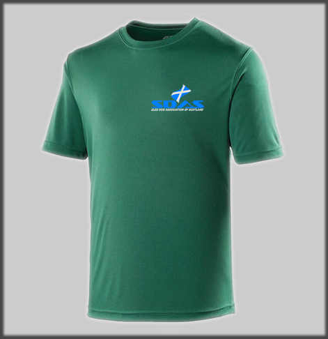 SDAS Male Tech T Small Logo